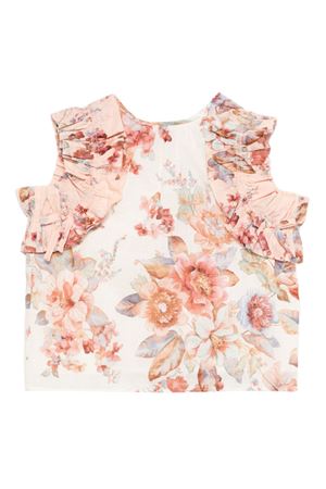 multicolor cotton top ZIMMERMANN KIDS | 5943TRS261IVFM